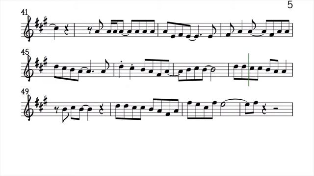 Dying Inside To Hold You Alto Sax Sheet Music Backing Track Play Along Partitura смотреть онлайн