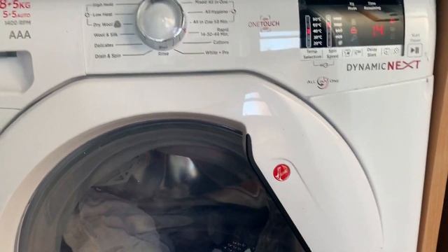 How To Use A Hover One Touch Washer/dryer DXOA69C3