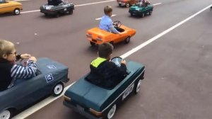 VI этап гонок на педальных машинах. Ле-ман старт