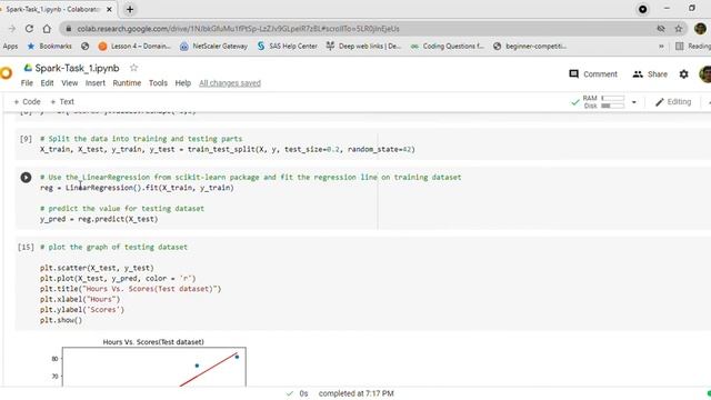 Linear regression using scikit learn in python смотреть онлайн