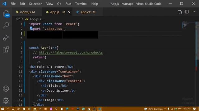 #51. React Fetch API project ..Fetching Fake store api data. смотреть онлайн