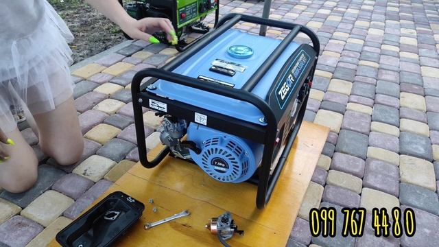 Zegor 3/3.3Квт.Газ-бензин Перевірка обмотки та потужності смотреть онлайн