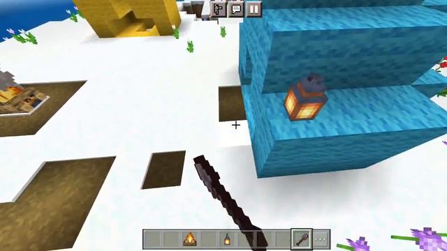 Я построил зимний лагерь в Майнкрафт ❄️ смотреть онлайн