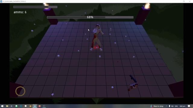 3D Bullet Hell sample in Godot. смотреть онлайн