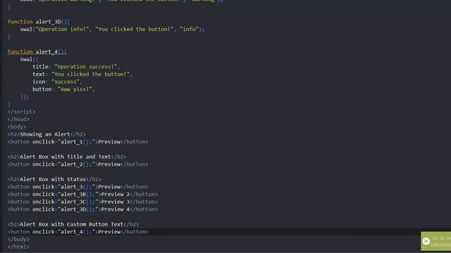 Display Beautiful and Responsive Alert Confirm Prompt Dialog Box in JavaScript смотреть онлайн