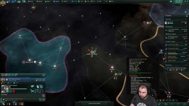 DO YOU WANNA BE A SPACE FRIEND?! Stellaris: Distant Stars Gameplay w/ GamingFTL #1 смотреть онлайн