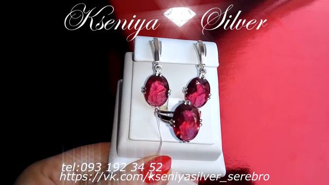 Серебряный гарнитур с накладками золота♚Серебряный гарнитур Рапсодия♚ смотреть онлайн