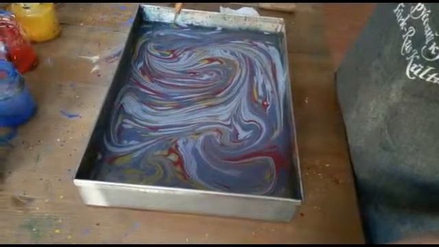 Эбру - рисунок на воде смотреть онлайн