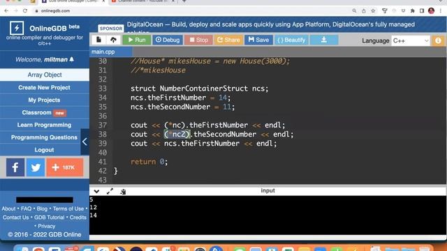 CSC200 11/17/22 Intro to C++ objects and the new keyword смотреть онлайн