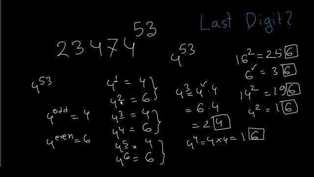 Find Last Digit of A Large Number | #LastDigit #last_digit_of_a_number смотреть онлайн