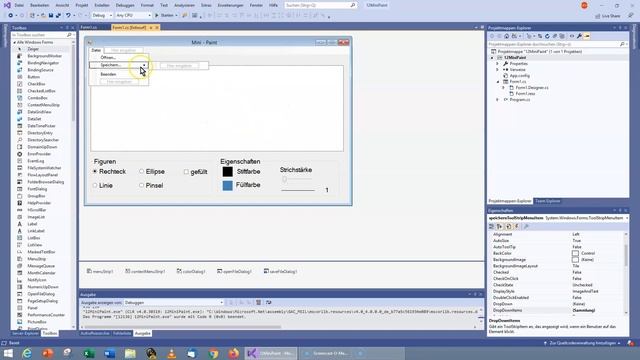 Visual Studio C# 21 - PictureBox - MiniPaint Teil 2 смотреть онлайн