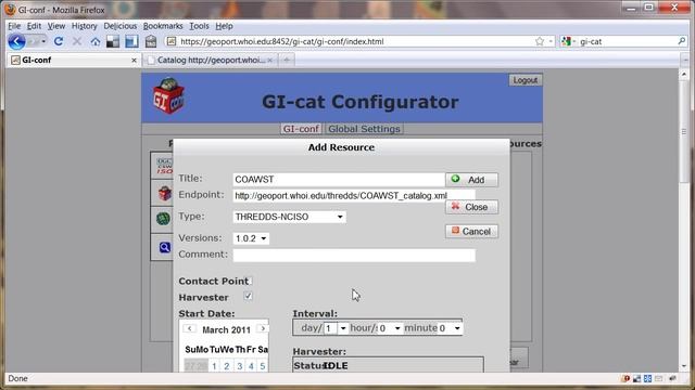 How to configure GI-CAT for the first time смотреть онлайн