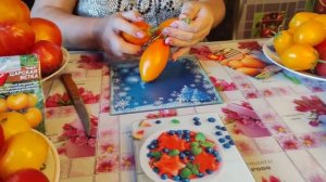 Томат Мармелад оранжевый .