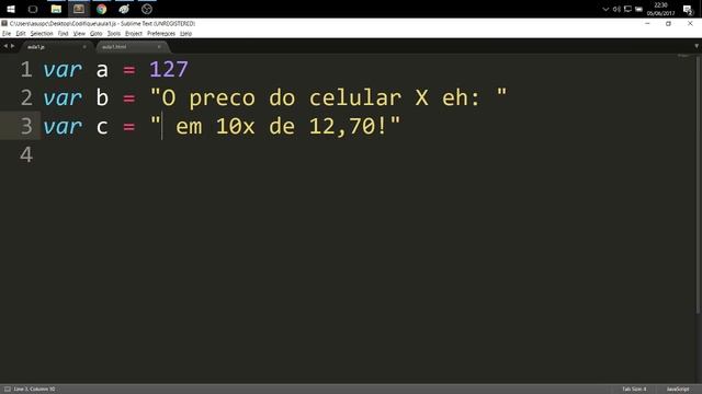 Aula 1 - Variáveis, alert, prompt, parseInt e parseFloat смотреть онлайн