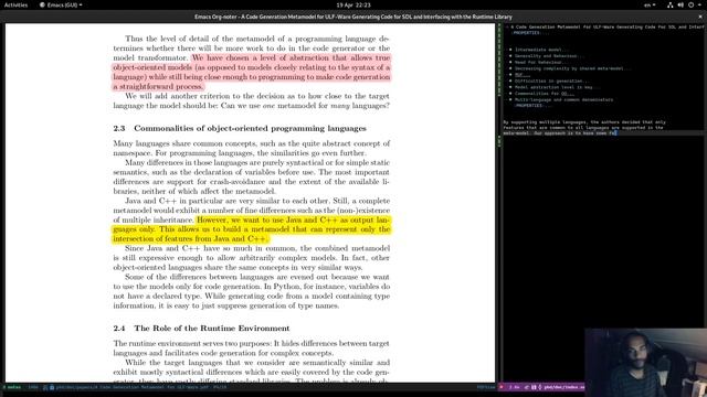 MDE PotW 02:A Code Generation Metamodel for ULF-Ware Generating Code for SDL смотреть онлайн