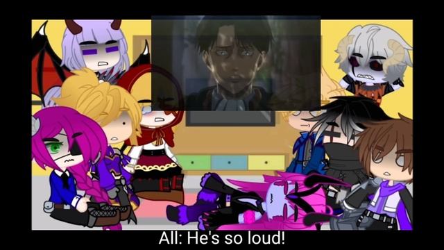 Mobile Legends Reacts To Attack On Titan Part 2 || Original?|| Gacha Club смотреть онлайн