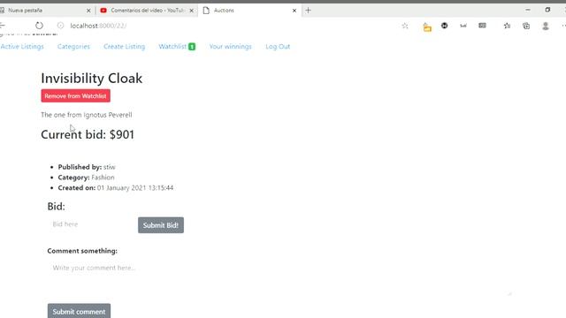 Project 2 - CS50's Web Progamming with Python and Javascript смотреть онлайн