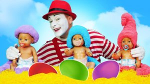 Весёлые игры прятки - Ищем БЕБИ БОН в яйцах с сюрпризом! Видео куклы для девочек. Детские мультики