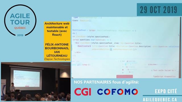 ATQC19 - Architecture web maintenable et testable (avec React) смотреть онлайн