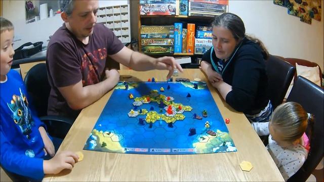 Survive! Escape from Atlantis Family Playthrough (Board Game Gameplay Overview, Runthrough & Review смотреть онлайн