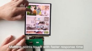 Wisecoco 7.8 Inch Flexible OLED AMOLED Display Solution