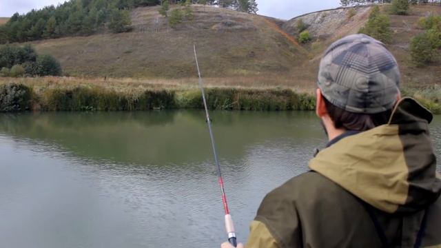 За осенней щукой. Но клева не было. Рыбалка. Природа. смотреть онлайн