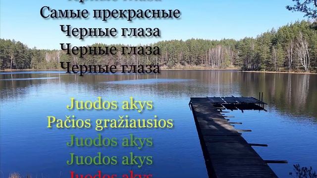 [lyrics] Айдамир Мугу - Черные Глаза [LIETUVIŠKAI] смотреть онлайн