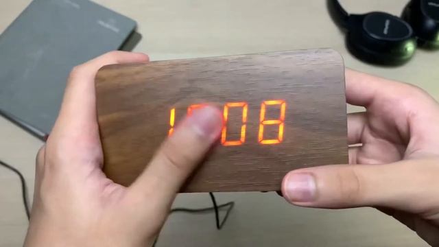 Wooden Table Digital Clock | Boleh Set 3 Alarm Serentak | Murah And Minimalist смотреть онлайн