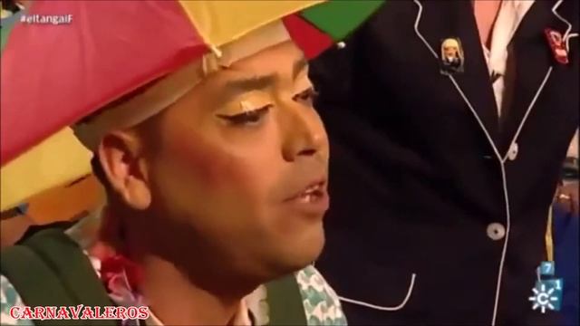 Chirigota Los que vienen de marea. Final. Pasodoble Solo en su habitación. смотреть онлайн