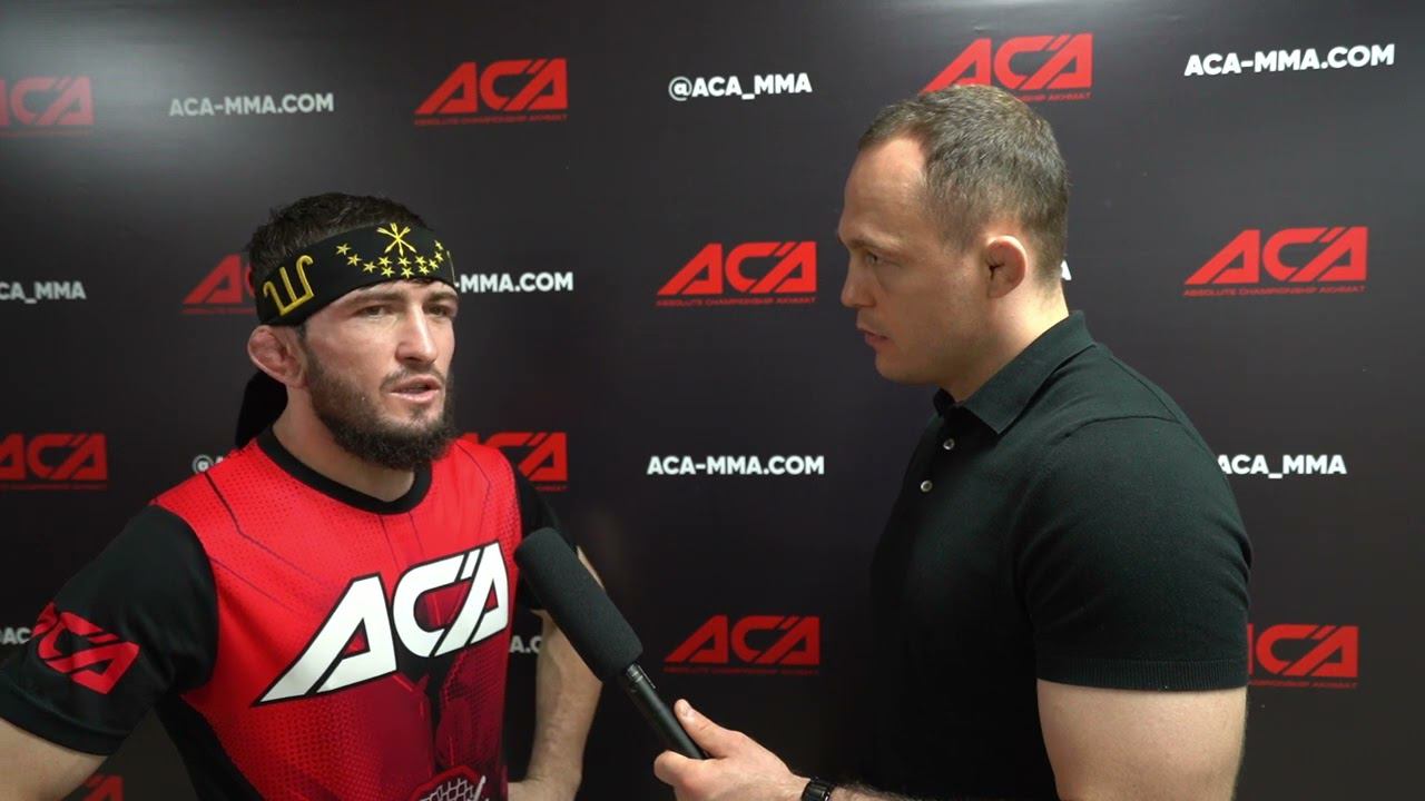 Астемир Нагоев после боя на #ACA162