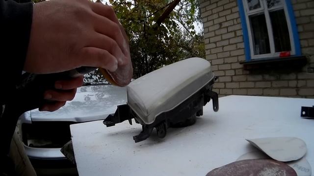 Как восстановить фары, убрать желтизну и покрыть лаком. смотреть онлайн