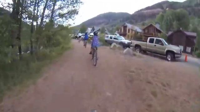 Telluride, Co. Groovy bike ride смотреть онлайн