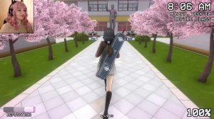 Устранила всех соперниц в Яндере симулятор 1980  / Yandere Simulator 1980