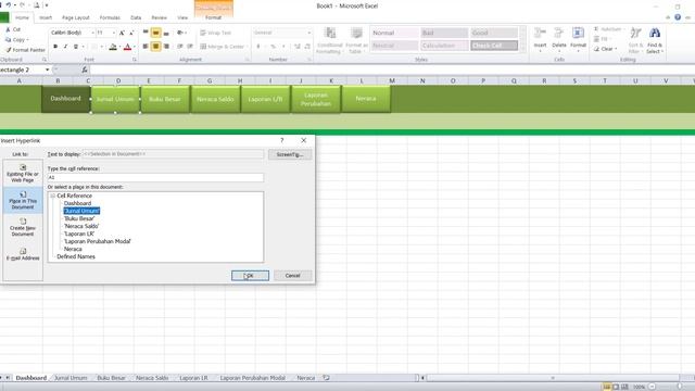 Cara membuat menu aplikasi di excel untuk laporan keuangan смотреть онлайн