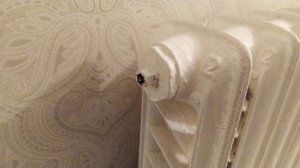 Спуск воздуха с чугунной батареи/жизнь в хрущёвке/девушка и ремонт #14