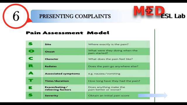 Lesson 6. Presenting complaints | MEDICAL English for you | MedEslLab смотреть онлайн