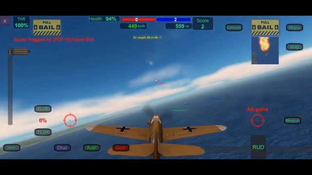 BF109F the finest【Gunship Sequel: WW2 (Wings of Duty)】 смотреть онлайн