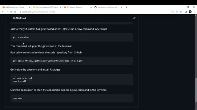 Deploy NodeJS APP on AWS EC2 Instance | NodeJS on EC2 | Running NodeJS APP on AWS EC2 | AWS Project смотреть онлайн