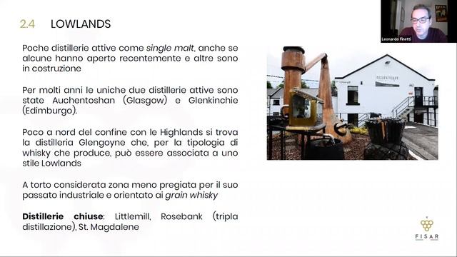 Le regioni del whisky scozzese Webinar Maggio 2020 смотреть онлайн