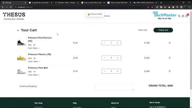 React Project: The sus boot, học viên Nguyễn Vũ Anh, lớp Web Frontend 17 смотреть онлайн