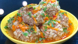 Тефтели в томатном соусе | тефтели с рисом  | тефтели | тефтели рецепт | рецепты просто