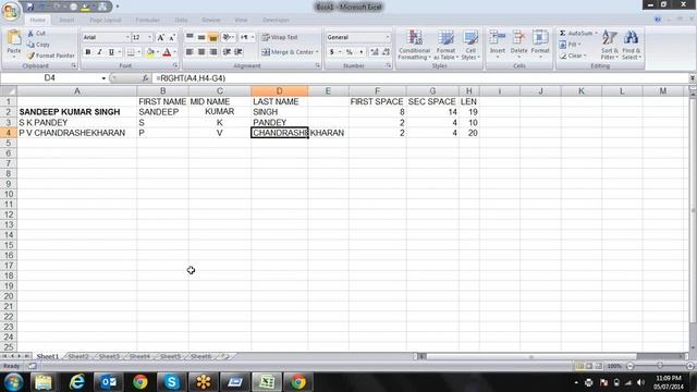 Microsoft Excel Text Formulas M: 9718724322 Call for Training смотреть онлайн