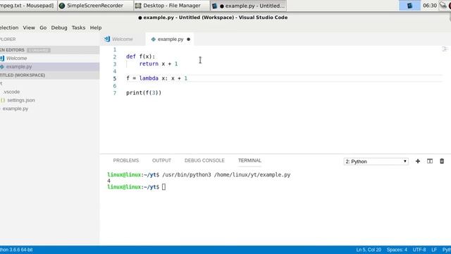 What is "lambda" in Python? смотреть онлайн
