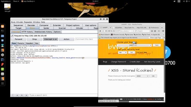 26(26#bwapp) exploit bWAPP XSS{STORED{BLOG,Change Secret ,Cookie,Sqlite manger,User Agent} } смотреть онлайн