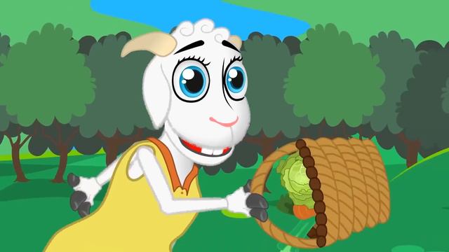 WOLF and the SEVEN LITTLE GOATS Adisebaba Kids Stories - Animals - Episode 15 смотреть онлайн
