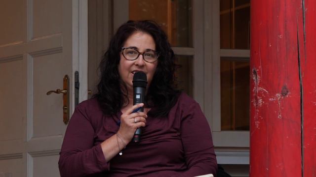 Marci Shore: CAFÉ EUROPA CENTRALE, ganek dworu Miłosza w Krasnogrudzie 2021 смотреть онлайн