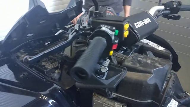 Установка подогрева ручек и курка на BRP OUTLANDER XAX XTP 1000 2017