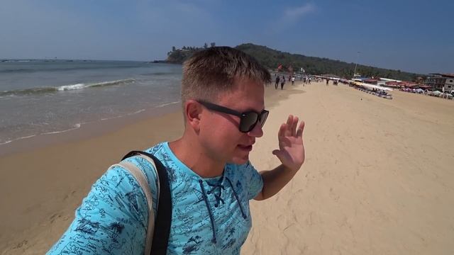 Индия - КАК Анапа и Сочи?? Пляжи ГОА ШОКируют - Бага, Калангут, Анджуна. Отдых на Северном Гоа смотреть онлайн