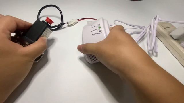 100-240VAC Natural gas leakage detector with DN15 Valve смотреть онлайн