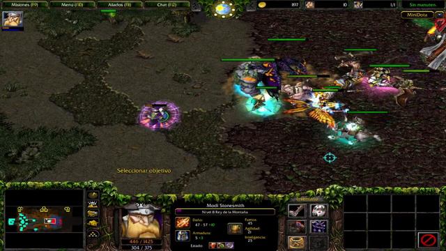 Warcraft III en la Taberna #55 | Minidota V5.7 (Destrucción total) смотреть онлайн